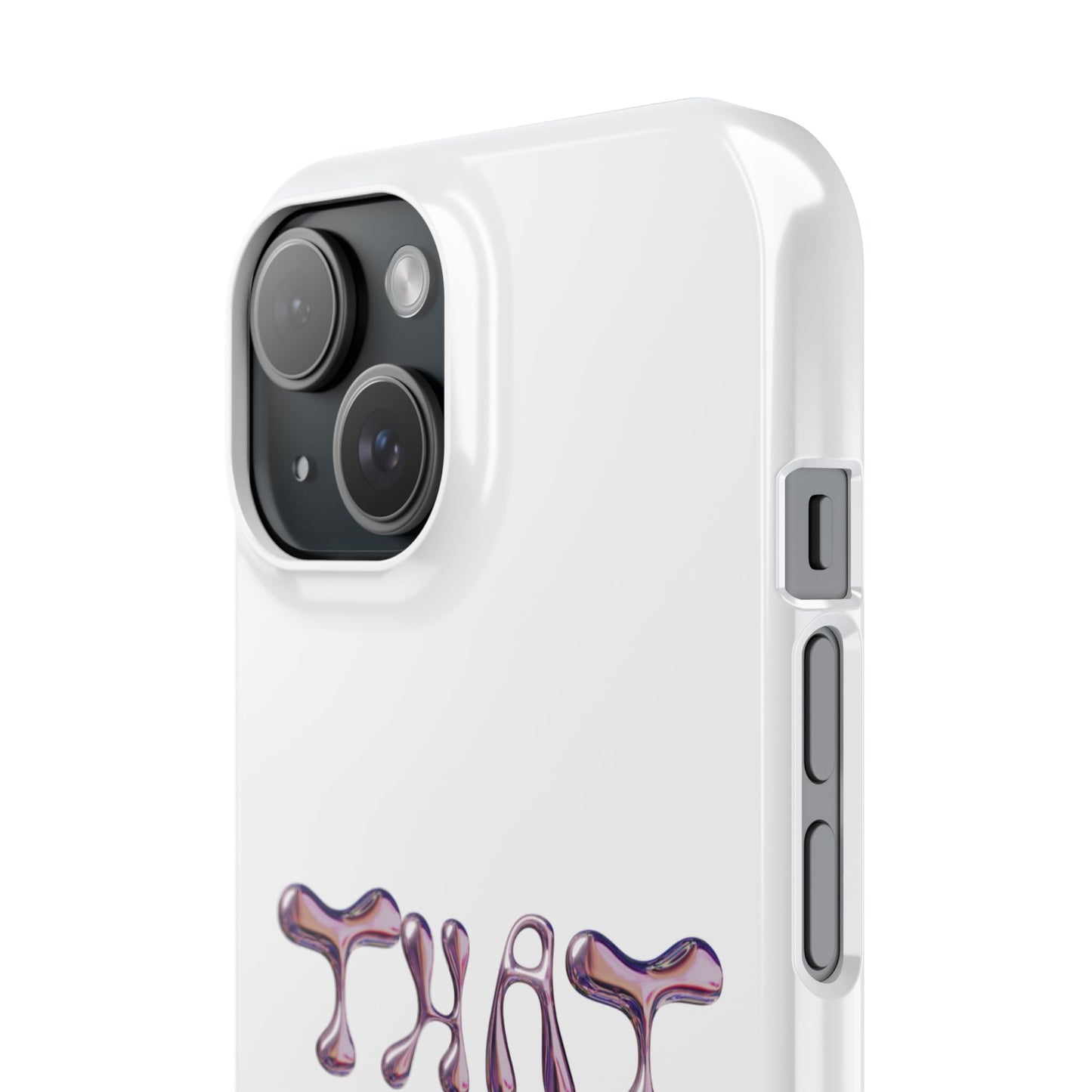 “That Girl” White Slim Phone Case