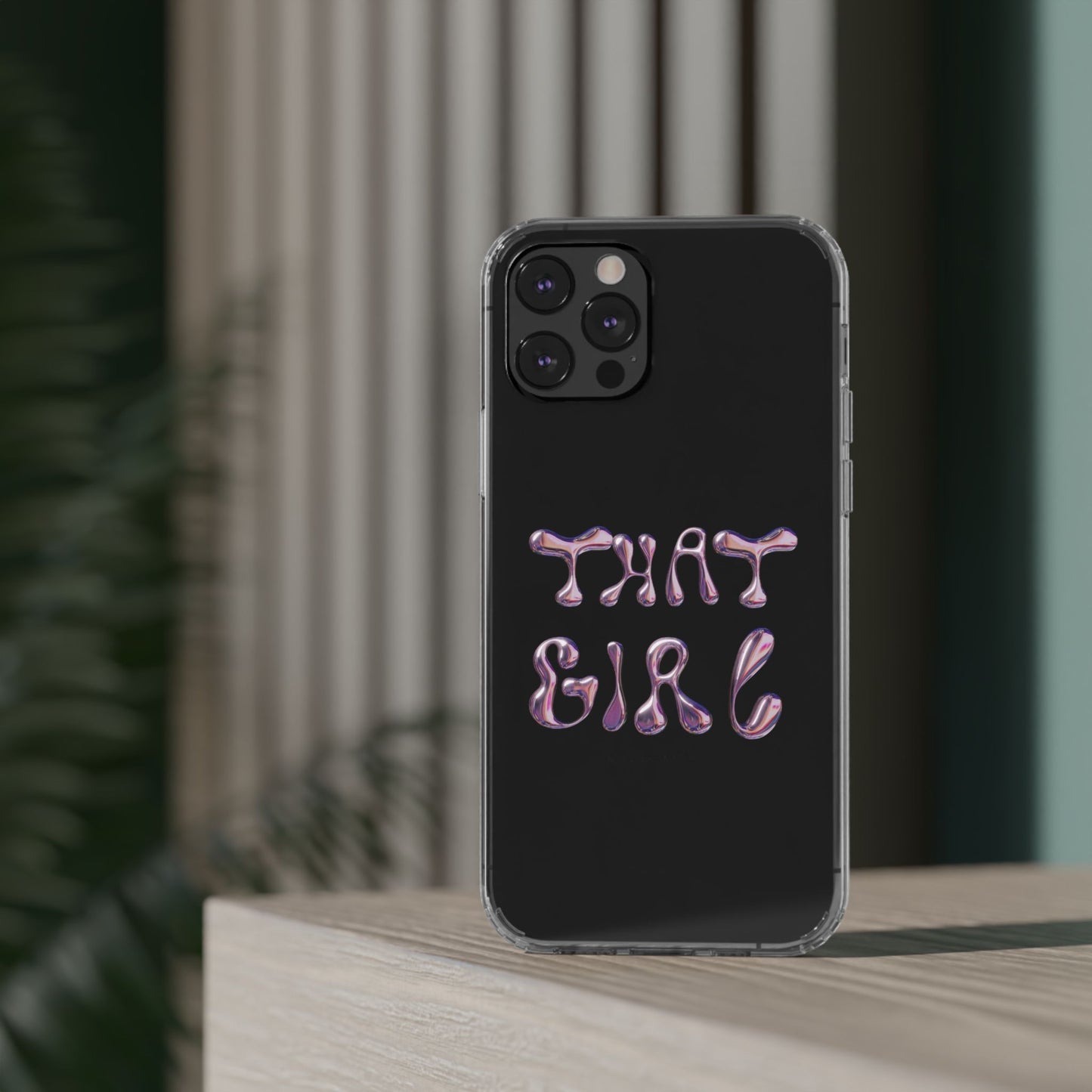 “That Girl” Clear Phone Case