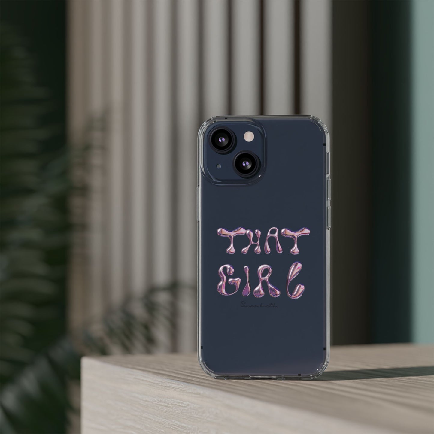 “That Girl” Clear Phone Case