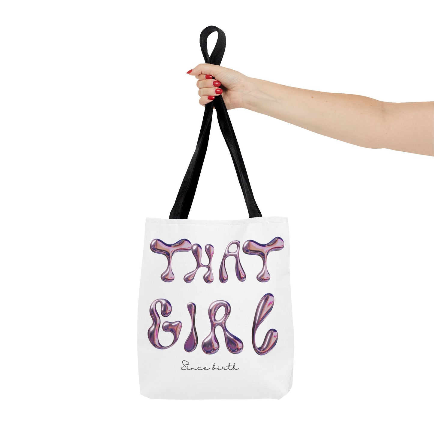 “That Girl” White Tote Bag