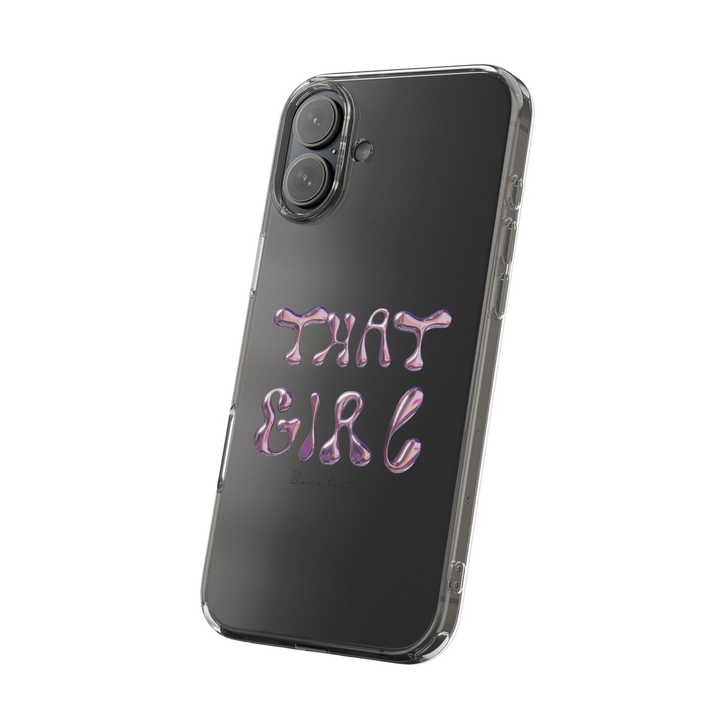 “That Girl” Clear Phone Case