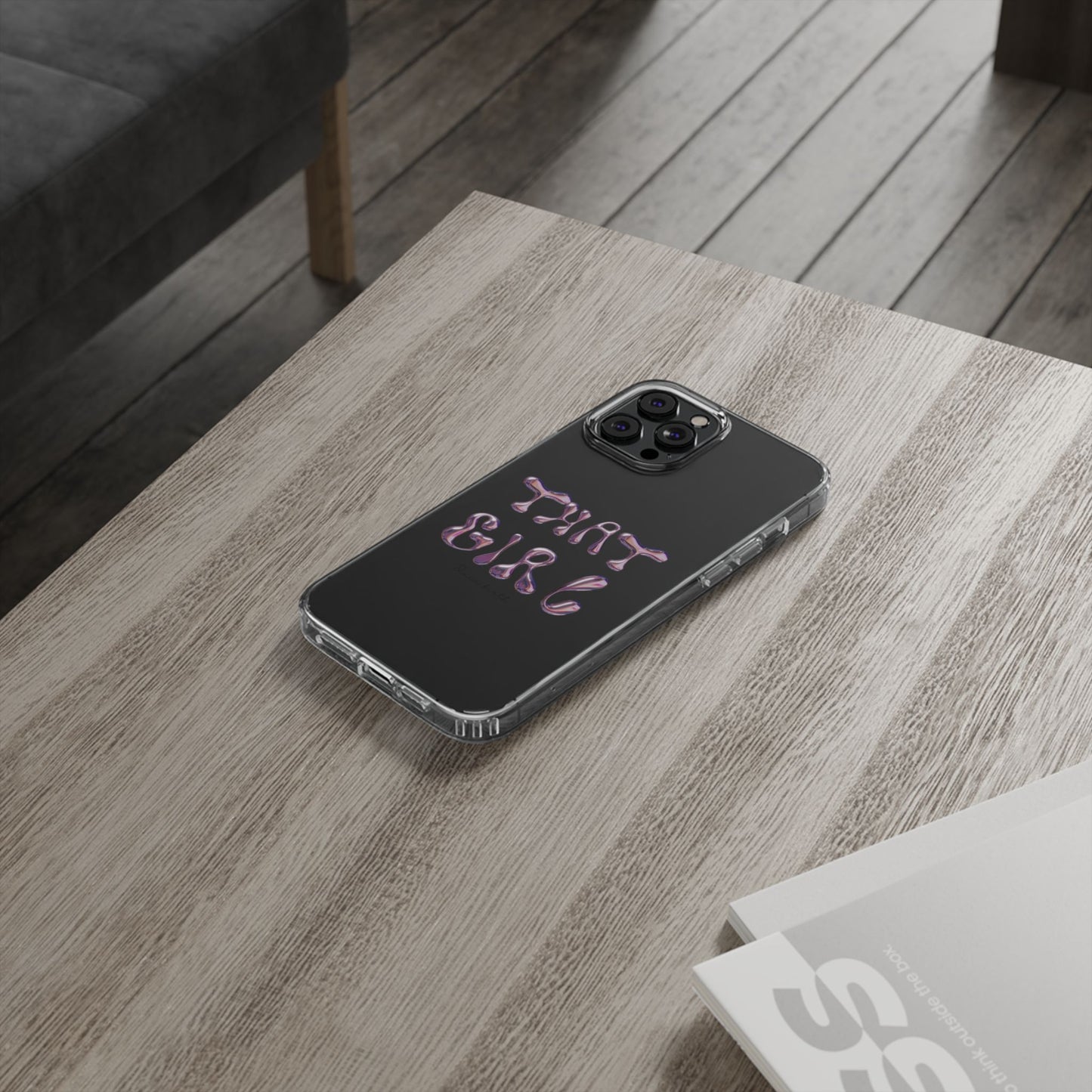 “That Girl” Clear Phone Case