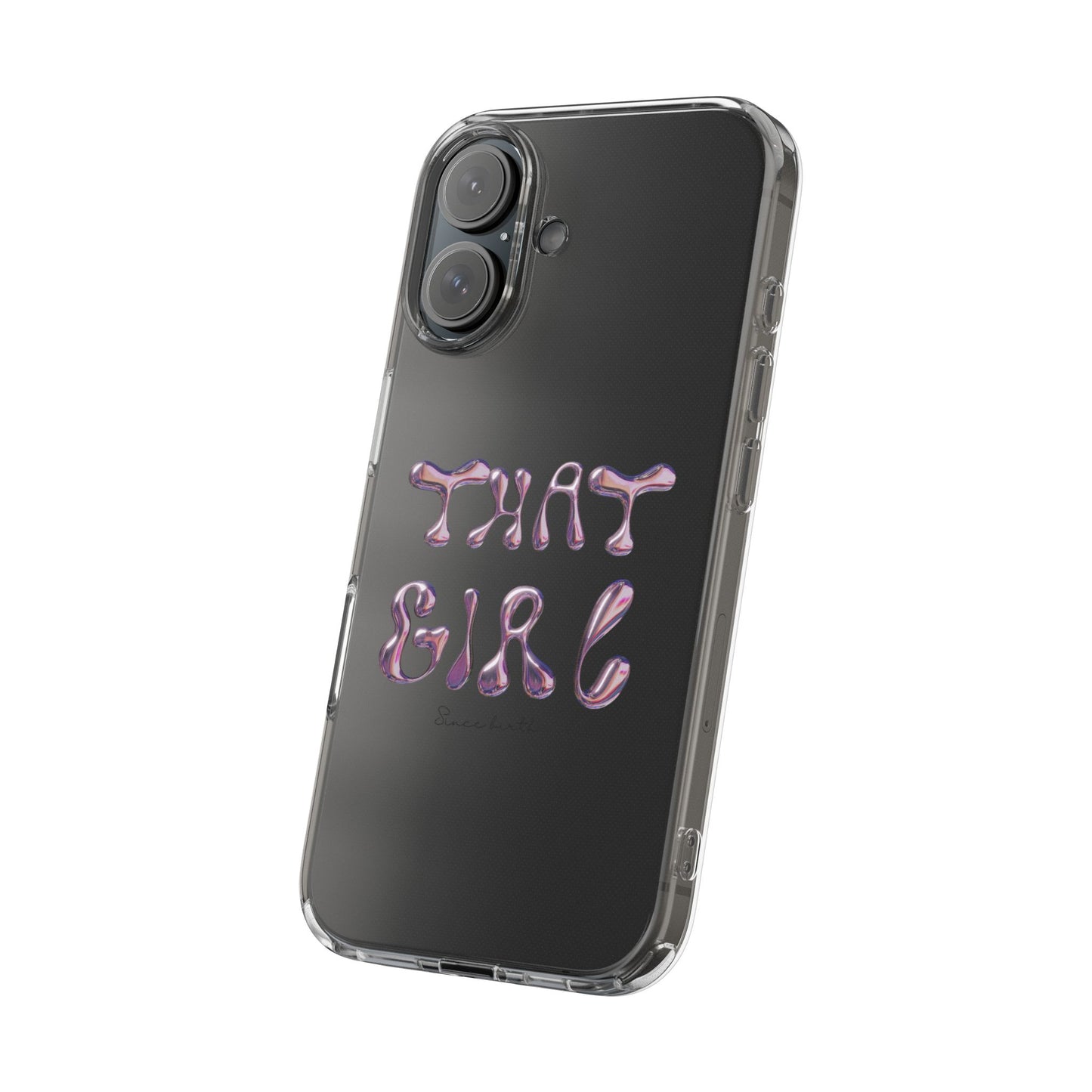 “That Girl” Clear Phone Case