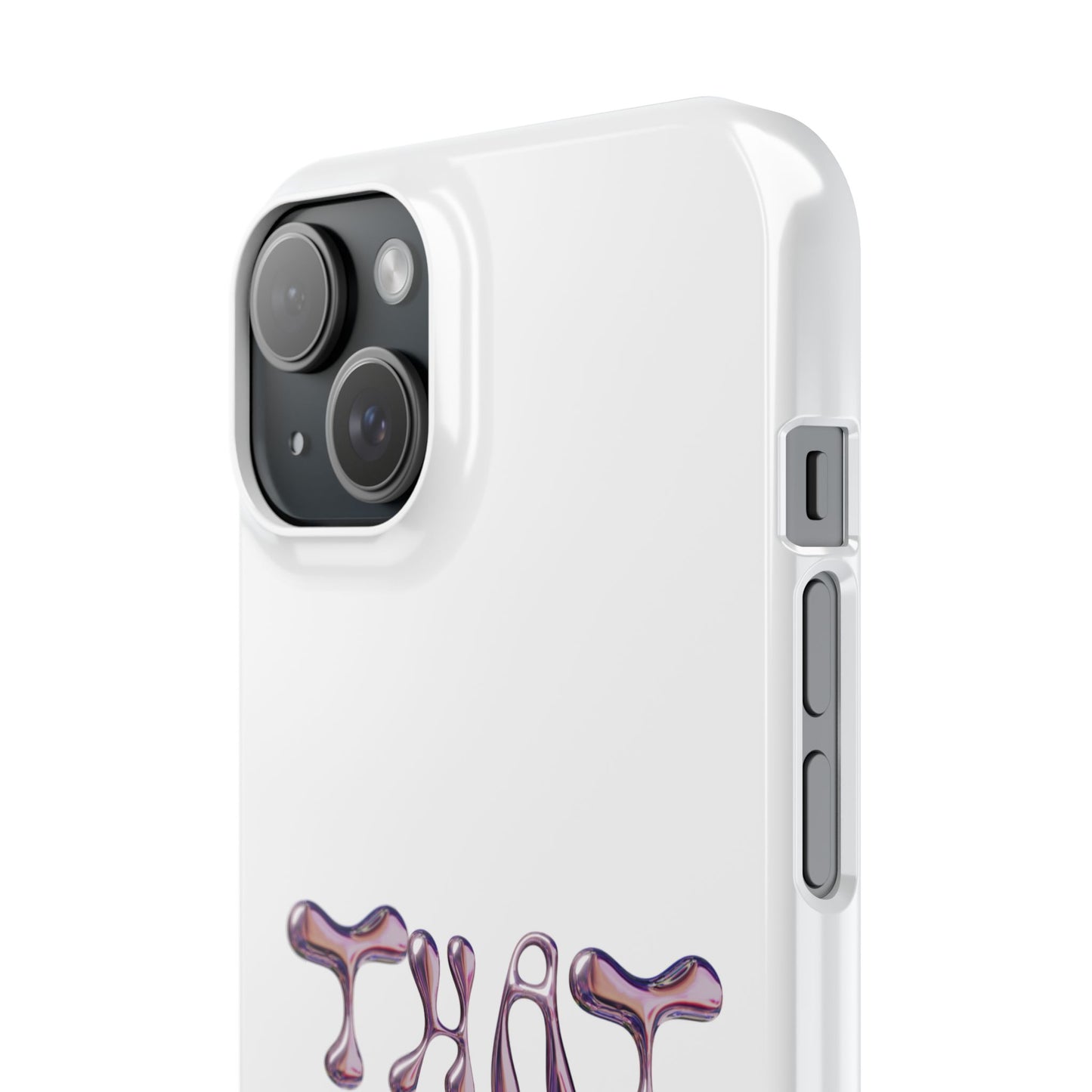 “That Girl” White Slim Phone Case