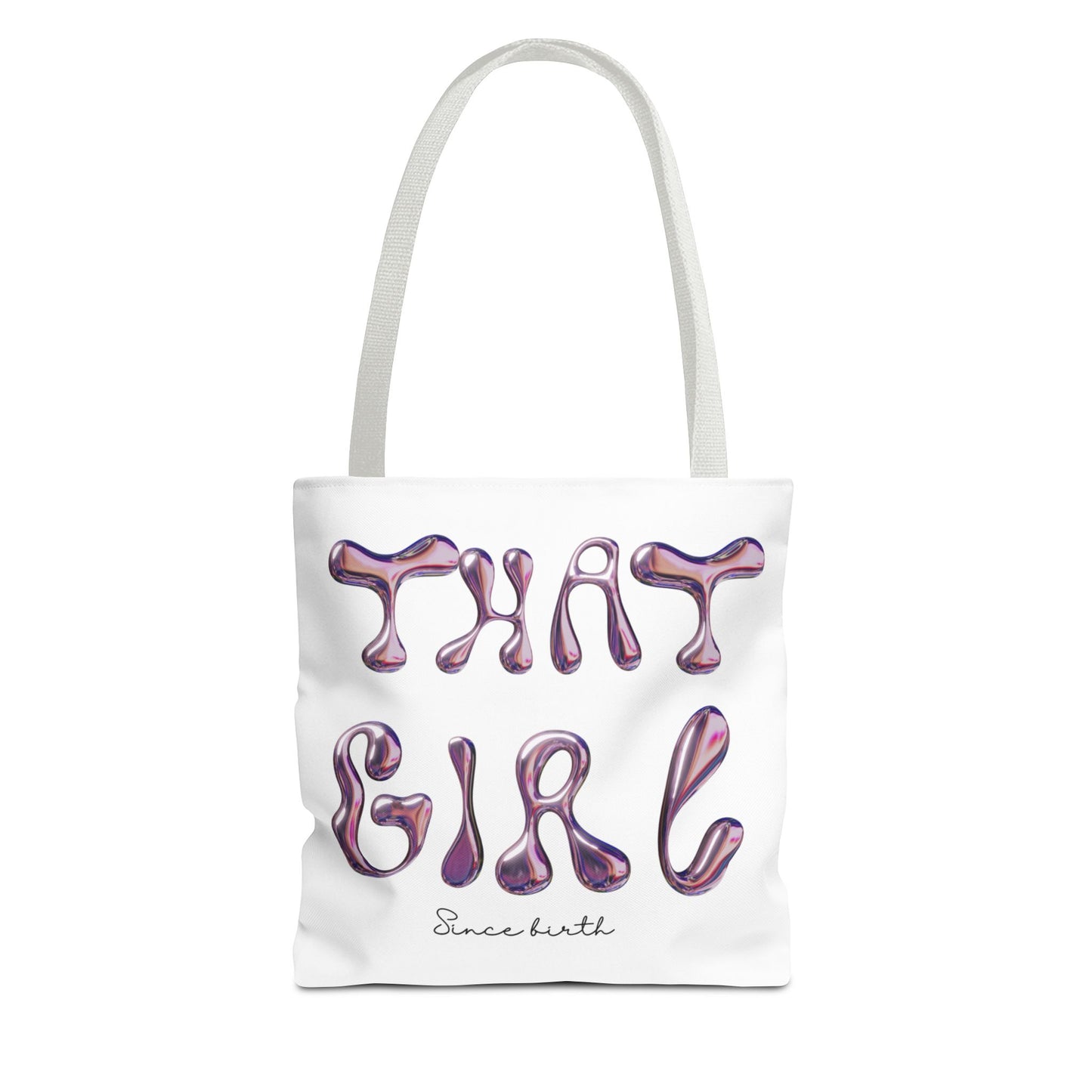“That Girl” White Tote Bag