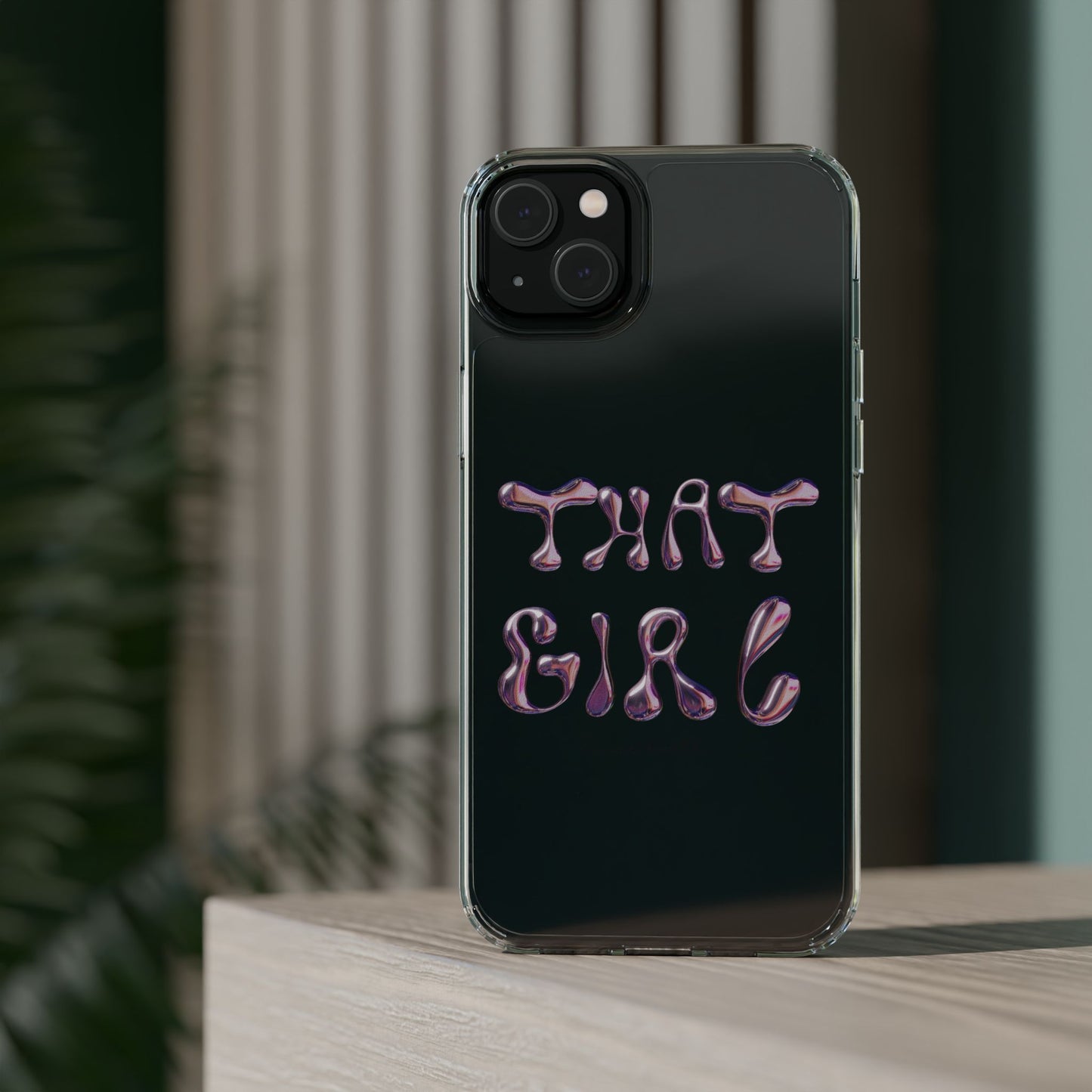 “That Girl” Clear Phone Case