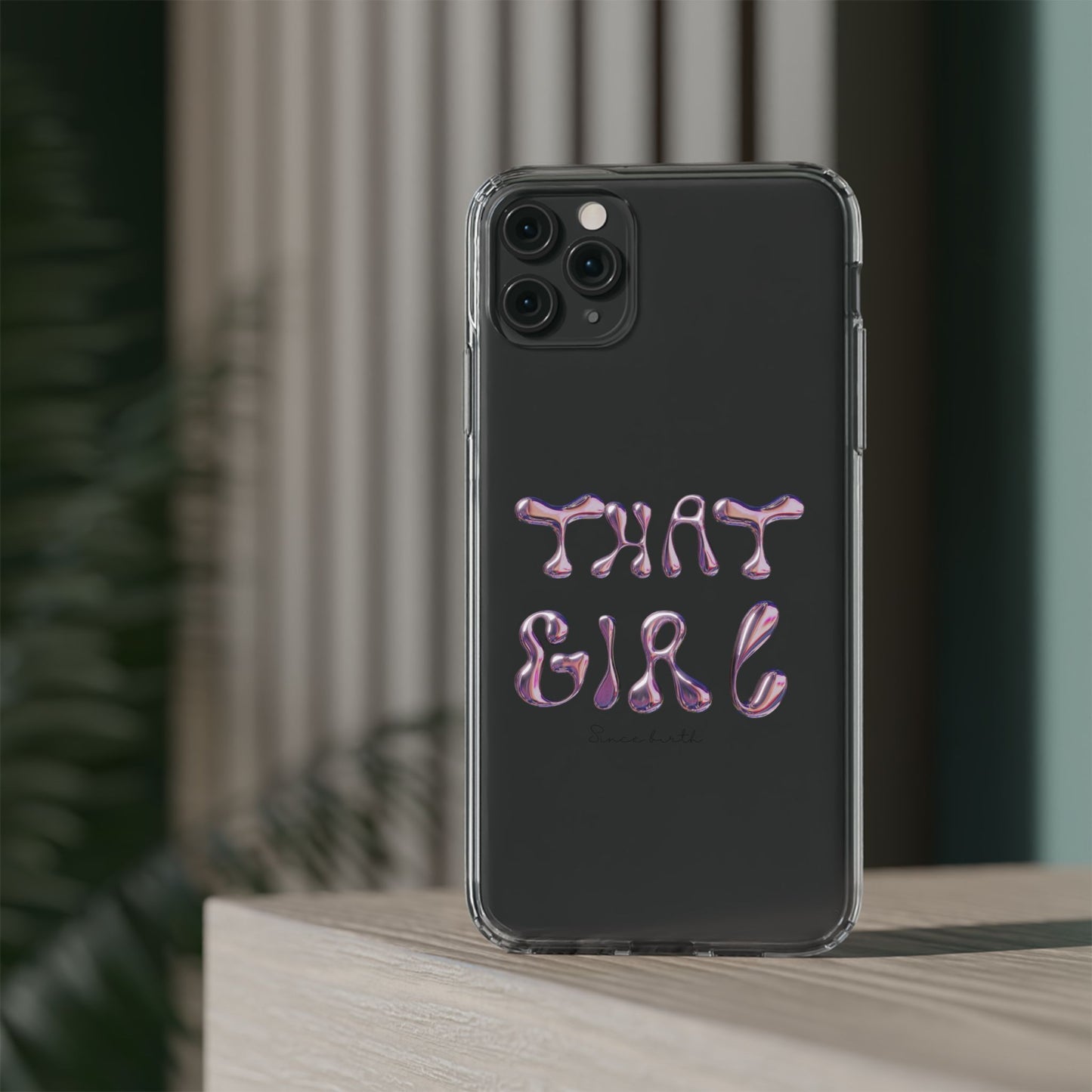 “That Girl” Clear Phone Case