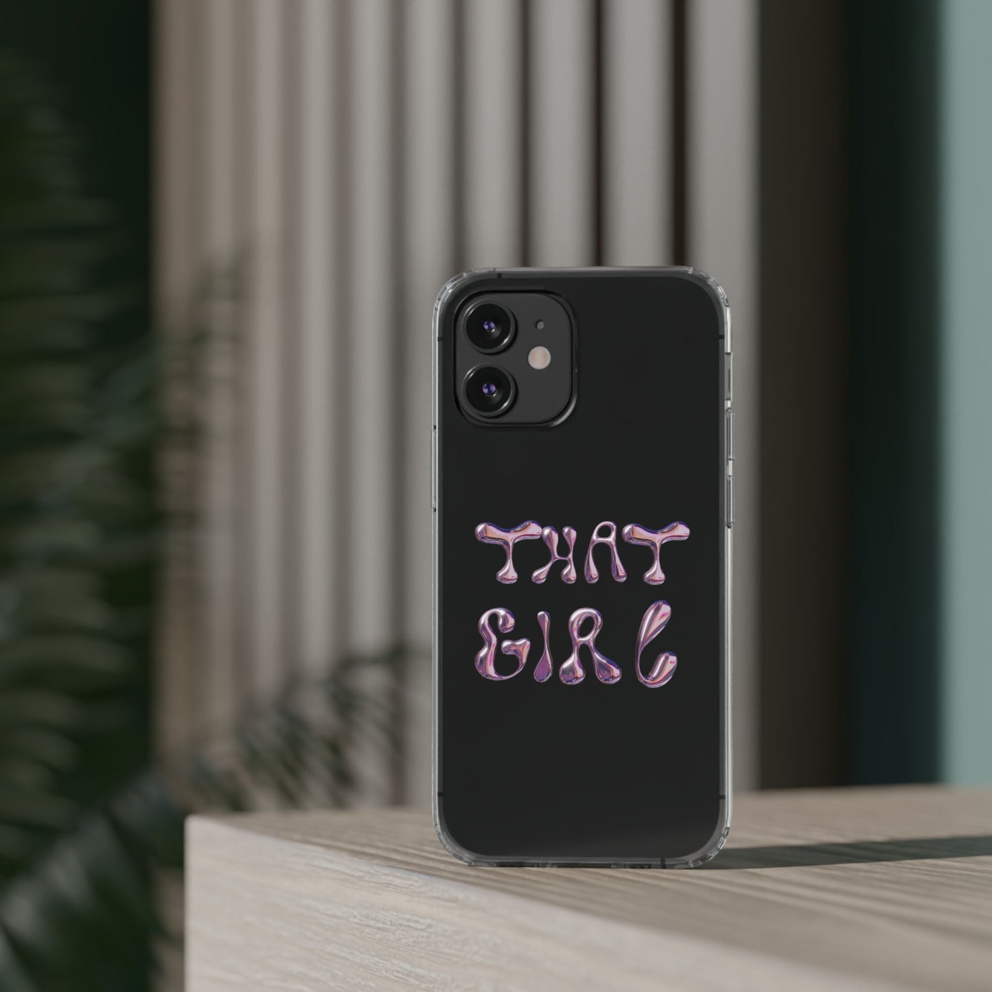 “That Girl” Clear Phone Case