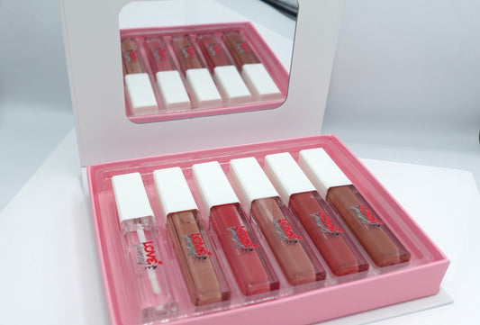 6 pack-Nude Lip Collection